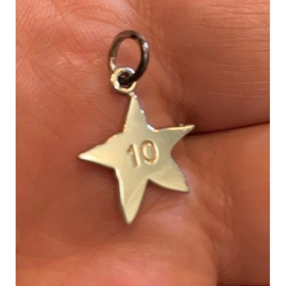 Sterling Silver Star Charm Or Pendant